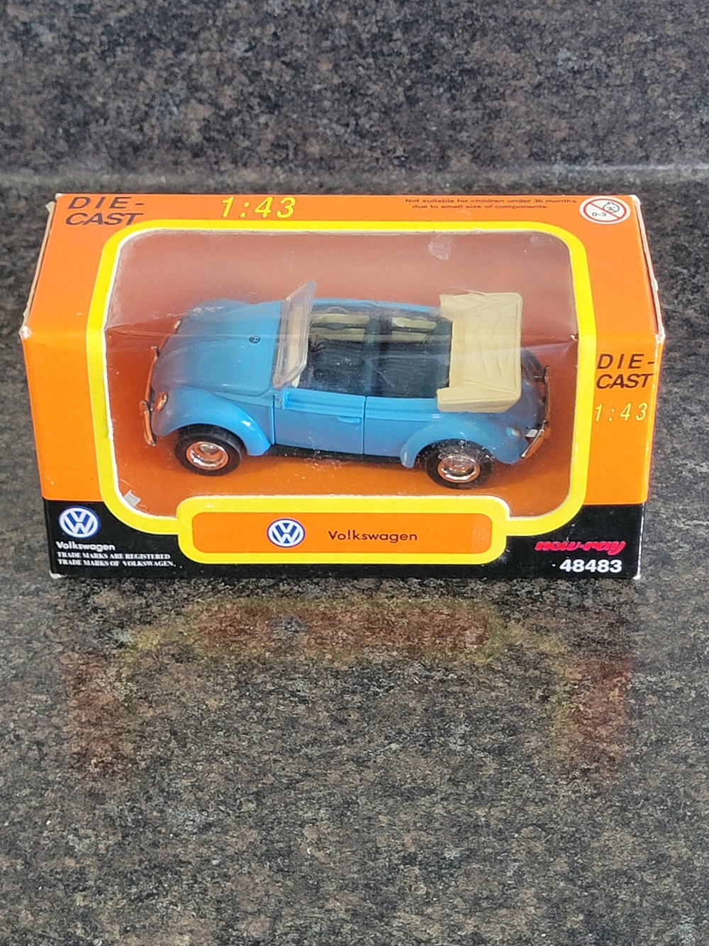 Newray 1951 Volkswagen VW1200 diecast 1:43 Scale